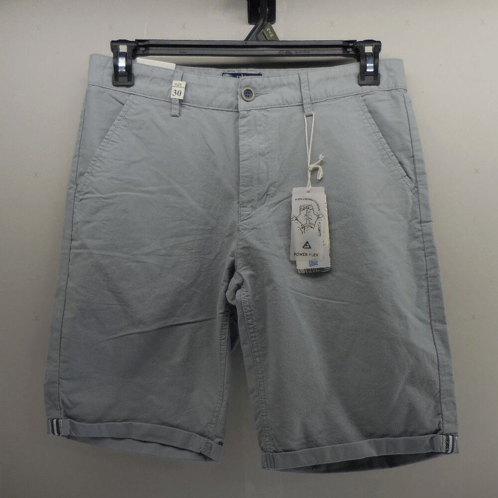 Men's Free Line Athens 100% Cotton‎ Shorts Size 30 Gray Greece NWT